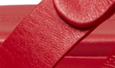 Tory Burch Miller Laser-cut Logo Flip-flops In Tory Red