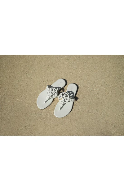 Tory Burch Miller Soft Leather Sandals In New Ivory