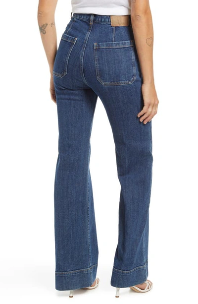 Shop Jeanerica St. Monica High Waist Flare Jeans In Vintage 95