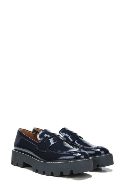 Shop Franco Sarto Balin Platform Loafer In Midnight