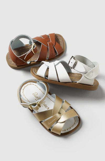 Shop Salt Water Sandals By Hoy Original Sandal In Shiny Turquoise