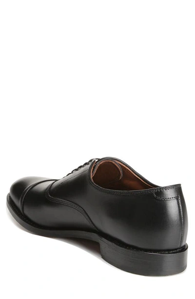 Shop Allen Edmonds Park Avenue Cap Toe Oxford In Black