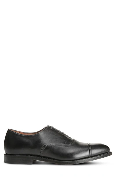 Shop Allen Edmonds Park Avenue Cap Toe Oxford In Black