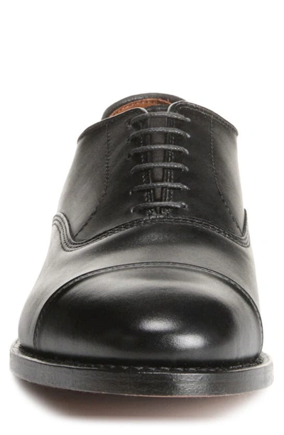 Shop Allen Edmonds Park Avenue Cap Toe Oxford In Black