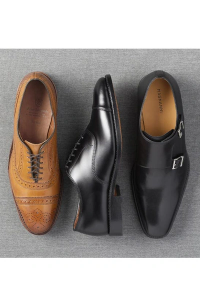 Shop Allen Edmonds Park Avenue Cap Toe Oxford In Black