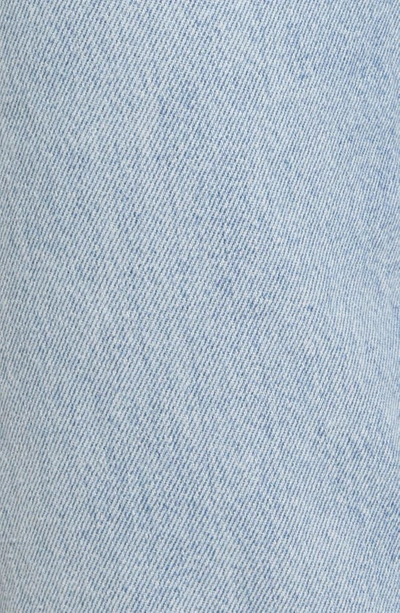 Shop Agolde Crisscross High Waist Organic Cotton Jeans In Dimension
