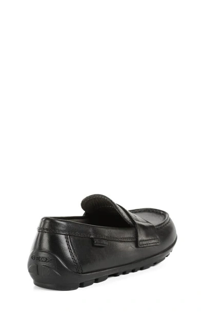 Shop Geox New Fast Driver Moccasin In Black