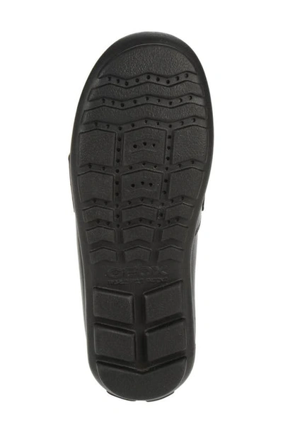 Shop Geox New Fast Driver Moccasin In Black