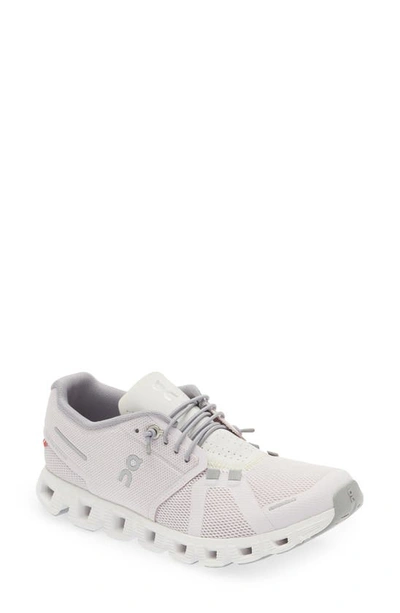 Shop On Cloud 5 Running Shoe In Lily / Frost