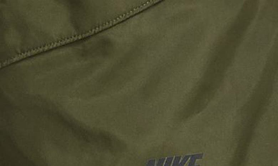 Shop Nike Sportswear Kids' Track Pants In Rough Green/ Black