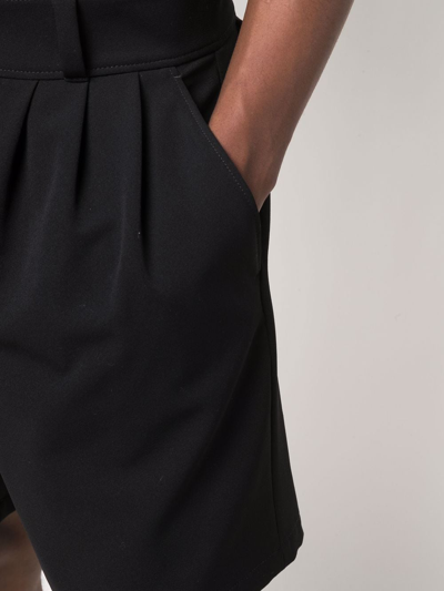 Shop Opening Ceremony Tailored Pleated Shorts In Black