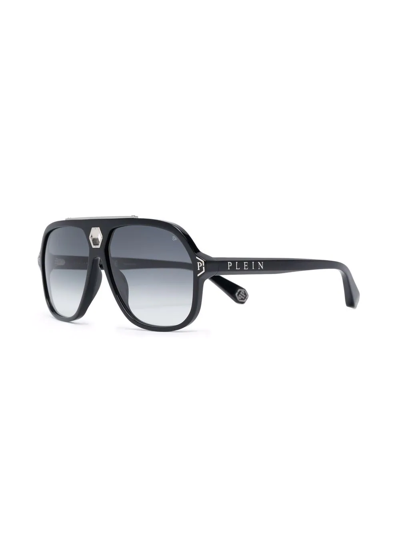 Shop Philipp Plein Urban Vega Sunglasses In Schwarz