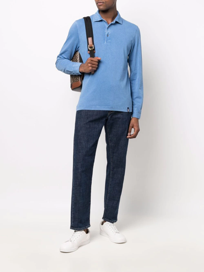 Incotex 5p Comfort Clothing In Blau