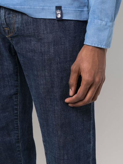 Incotex 5p Comfort Clothing In Blau