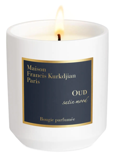 Shop Maison Francis Kurkdjian Oud Satin Mood Scented Candle