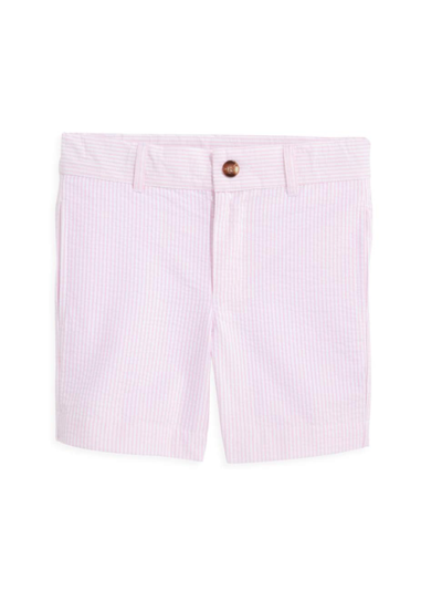 Shop Bella Bliss Little Boy's & Boy's Striped Wilson Shorts In Neutral