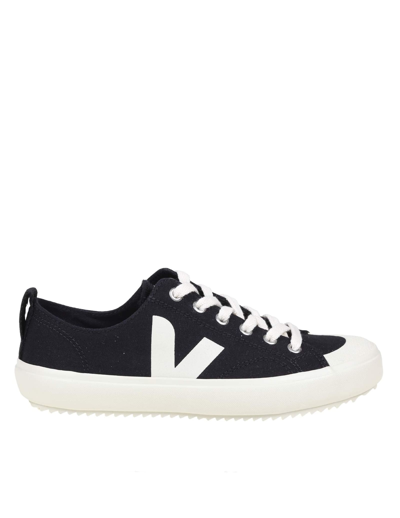 Shop Veja Nova Sneakers In Black Fabric