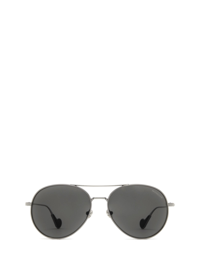 Shop Moncler Ml0121 Smoke Sunglasses