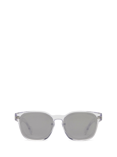 Shop Moncler Ml0086 Crystal Sunglasses