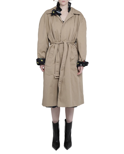 BALENCIAGA reversible trench coat