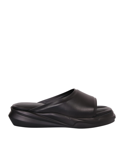 Shop Alyx Chunky Slide Sandals In Black