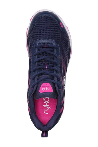 Shop Ryka Devotion Xt Sneaker In Blue/pink/white