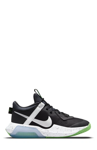 Shop Nike Air Zoom Crossover Gs Basketball Shoe In Black/ Chrome/ Grey/ Photon