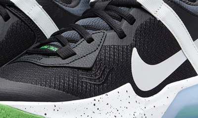 Shop Nike Air Zoom Crossover Gs Basketball Shoe In Black/ Chrome/ Grey/ Photon