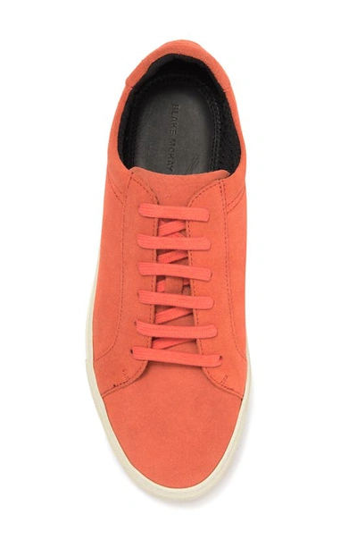 Shop Blake Mckay Jay Low Top Sneaker In Orange Suede