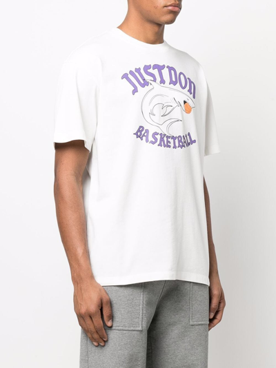 Shop Just Don T-shirts And Polos White