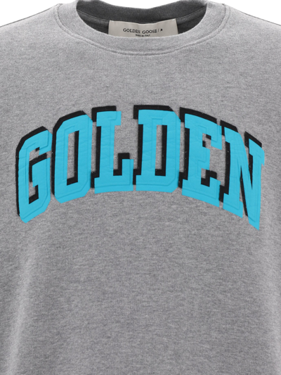Shop Golden Goose "archibald" Sweatshirt In Grey