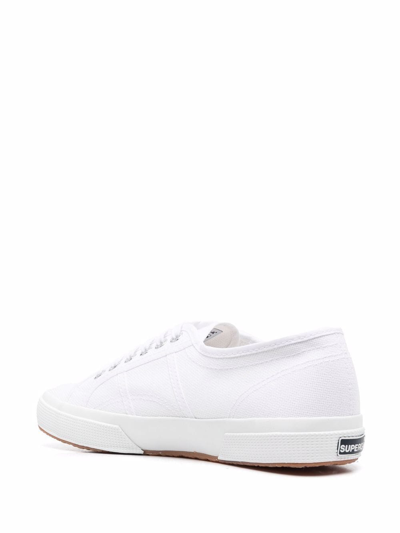 Superga Logo-tag Low Top Sneakers In Weiss