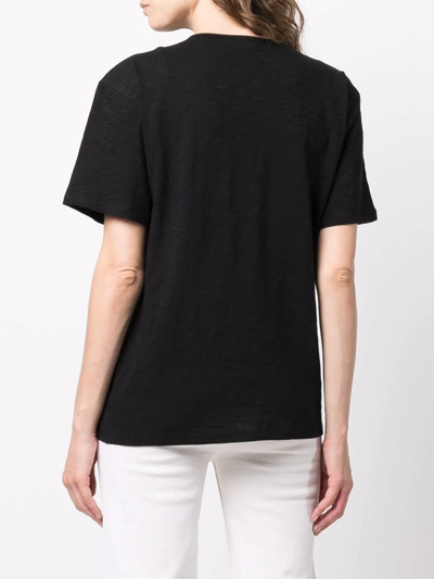 Shop Theory Box-cut T-shirt In Schwarz