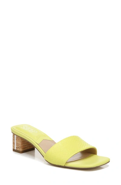 Shop Franco Sarto Cruella Slide Sandal In Limeade