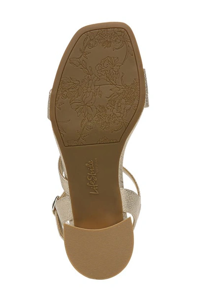 Shop Lifestride Shoes Julep Sandal In Platinum