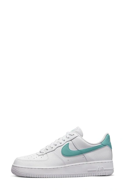 Shop Nike Air Force 1 '07 Sneaker In White/ Washed Teal
