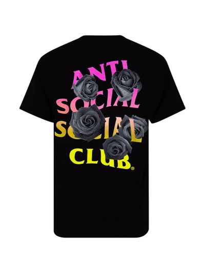 Shop Anti Social Social Club In The Lead T-shirt In Schwarz