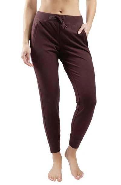 Yogalicious Lux Side Pocket Joggers In Arabian Night