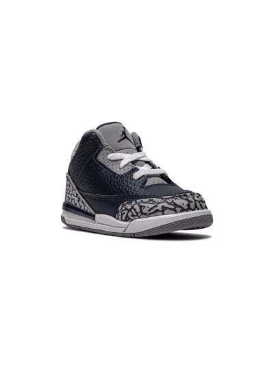Shop Jordan Air  3 Retro "georgetown" Sneakers In Blue