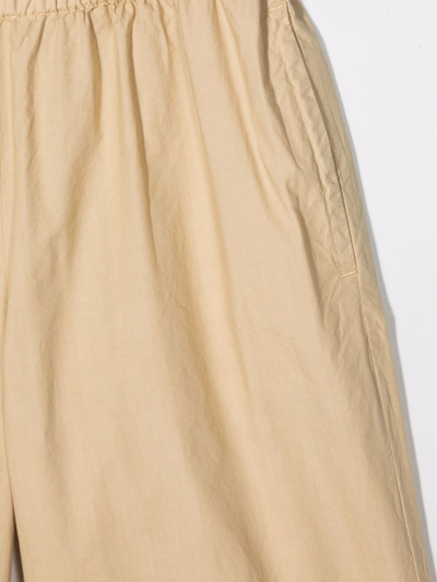 Dondup Elasticated-waistband Shorts In Neutrals