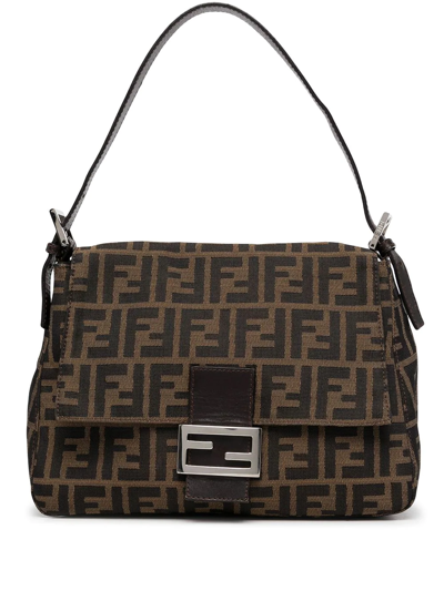 Fendi Pre-Owned 1990-2000s Zucca Baguette Shoulder Bag - Farfetch