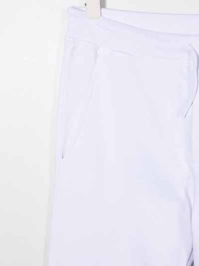 Dsquared2 Logo-print Drawstring Track Pants In White
