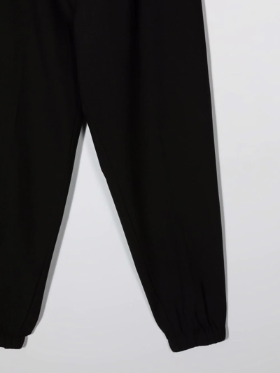 Shop Dsquared2 Elasticated-waist Trousers In Black