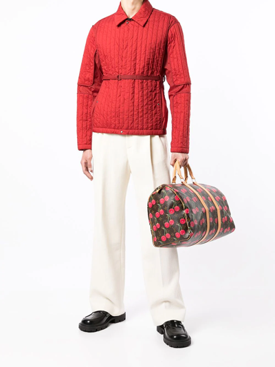 Louis Vuitton x Takashi Murakami 2005 pre-owned Cherry Keepall 45 Travel  Bag - Farfetch