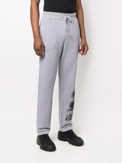 Shop Alyx Graphic-print Track Pants In Grey