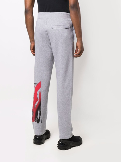 Shop Alyx Graphic-print Track Pants In Grey