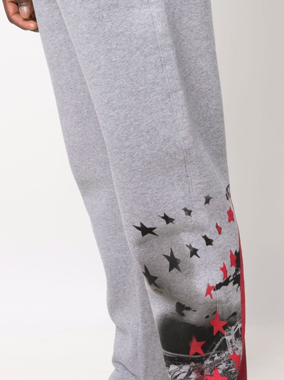 Alyx Graphic-print Track Pants In Grey