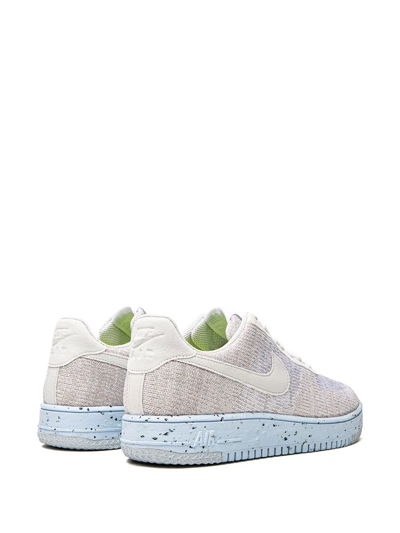 Shop Nike Air Force 1 Crater Flyknit Sneakers In White