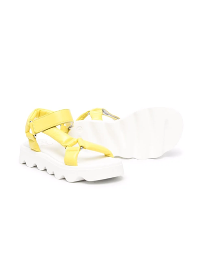 Shop Il Gufo Chunky Open-toe Sandals In Yellow