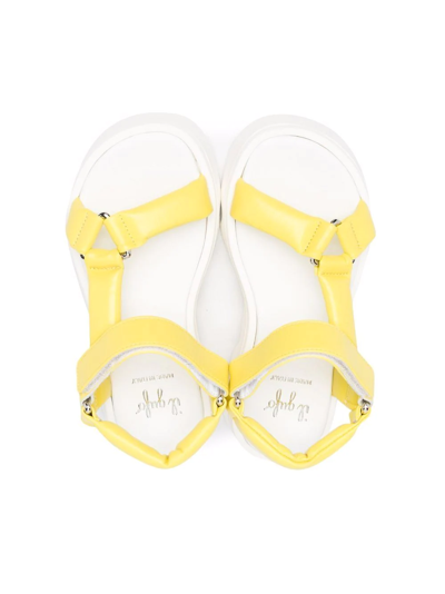 Shop Il Gufo Chunky Open-toe Sandals In Yellow